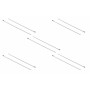 DELOCK μεταλλικός σφιγκτήρας καλωδίων 18770, 500x4.6mm, 10τμχ