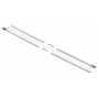 DELOCK μεταλλικός σφιγκτήρας καλωδίων 18770, 500x4.6mm, 10τμχ
