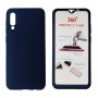 POWERTECH Θήκη Body 360° με Tempered Glass για Xiaomi Mi 9, μπλε