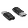 POWERTECH αντάπτορας USB-C σε Micro USB θηλυκό CAB-UC043, longer tip