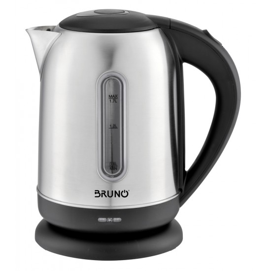 BRUNO ηλεκτρικός βραστήρας BRN-0029, 2200W, 1.7lt, βάση 360°