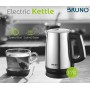 BRUNO ηλεκτρικός βραστήρας BRN-0030, 2200W, 1.7lt, βάση 360°