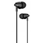 USAMS earphones με μικρόφωνο EP-39, 3.5mm σύνδεση, Φ10mm, 1.2m, μαύρα