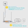 TP-LINK Wireless N Modem Router TD-W9970, 300Mbps, VDSL/ADSL, Ver. 4.0