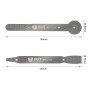 BEST flexible σετ εργαλείων ανοίγματος BST-211AB, μεταλλικά, ακριβείας
