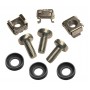 POWERTECH σετ βίδες με παξιμάδια NETW-0011 για κολώνα rack, M6*16, 20τμχ