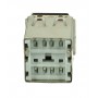 USB 2.0 Connector Double, down, Silver/White
