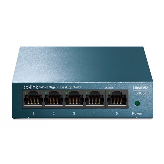 TP-LINK Desktop Switch LS105G, 5-port 10/100/1000Mbps, V.4.40