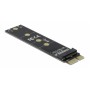 DELOCK Κάρτα Επέκτασης PCI-e σε M.2 Key M 64105, NVMe