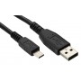 POWERTECH καλώδιο USB σε Micro USB CAB-U129, 8mm tip, 1.5m, μαύρο