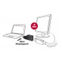 DELOCK αντάπτορας mini DisplayPort σε DisplayPort 65626, 4K, 90°