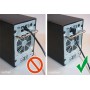 GOOBAY καλώδιο δικτύου 51516, CAT 6 U/UTP, γωνιακό, CCA, 2m, μαύρο