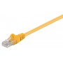 GΟOBAY καλώδιο δικτύου 68376, CAT 5e U/UTP, CCA, PVC, 5m, κίτρινο