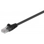 GOOBAY καλώδιο δικτύου 95562, CAT 5e U/UTP, CCA, PVC, 1.5m, μαύρο