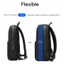 ARCTIC HUNTER τσάντα πλάτης B00410 με θήκη laptop 15.6", πτυσσόμενη, 21L, μαύρη