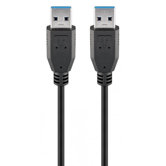 GOOBAY καλώδιο USB 3.0 96117, 5 Gbps, 5m, μαύρο