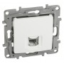 LEGRAND πρίζα RJ11 764569, λευκή