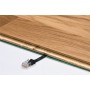 GOOBAY καλώδιο δικτύου 95385, CAT 6 U/UTP, flat, copper, 20m, μαύρο