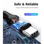 CABLETIME καλώδιο USB-C σε USB U323A, 3A, 480Mbps, 1m, λευκό
