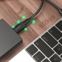 CABLETIME αντάπτορας USB-C σε USB CT-AMCF, 2.1A, 5Gbps, μαύρος