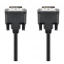 GOOBAY καλώδιο DVI-D 24+1 93573, 30AWG, Full HD, 1.8m, μαύρο