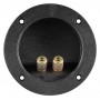 POWERTECH τερματικό ηχείου 6mm ή banana plug 4mm CAB-V036, Φ105mm, μαύρο