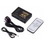 POWERTECH HDMI amplifier switch PTH-052 με τηλεχειριστήριο, 5 σε 1, 4K