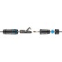 GOOBAY αδιάβροχος σύνδεσμος RJ45 Cat 6A 44416, IP68, μαύρο