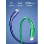 USAMS καλώδιο USB σε Lightning US-SJ500, 2A, 1m, μαύρο