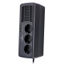 POWERTECH σταθεροποιητής ρεύματος PT-AVR1000I, 1000VA/500W, 3x schuko