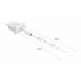 DELOCK module καλώδιο τροφοδοσίας Easy 45 81376, ανασυρόμενο 50cm, λευκό
