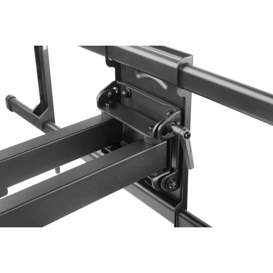 BRATECK επιτοίχια βάση τηλεόρασης LPA49-486XLD, 43-90", 80kg, heavy duty, full motion