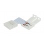 OPTONICA γωνιακό connector 6620, για LED καλωδιοταινία 5050