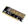POWERTECH κάρτα επέκτασης 16x PCIe σε M.2 M Key NVMe ST529