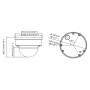 HIKVISION HIWATCH υβριδική κάμερα HWT-D323-Z, 2.7-13.5mm 2MP, IP66, IK10