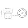 HIKVISION HIWATCH IP κάμερα HWI-D140H, POE, 2.8mm, 4MP, IP67 & IK10