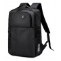 GOLDEN WOLF τσάντα πλάτης GB00399, με θήκη laptop 15.6", 20L, μαύρη