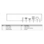 HIKVISION HIWATCH NVR καταγραφικό HWN-2104MH, H.265+, 4 κανάλια