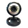 POWERTECH Web Camera PT-509 1.3MP, Plug & Play, μαύρη