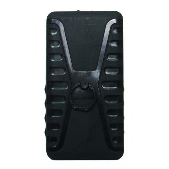 POWERTECH universal θήκη κινητού με ring PT-531, έως 8.5 x 16cm, μαύρη