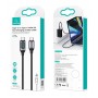 USAMS καλώδιο USB Type-C US-SJ546, 100W/5A, 1.2m, μαύρο