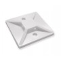 POWERTECH αυτοκόλλητη βάση δεματικών TIES-004, 30x30mm, 50τμχ, λευκό