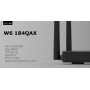 AIRLIVE mesh router W6184QAX, Wi-Fi 6, 1800Mbps AX1800, 4x Gigabit ports