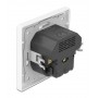DELOCK πρίζα τοίχου 11489 με θύρες φόρτισης USB & USB Type-C 3.4A, λευκή
