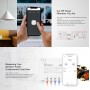 SONOFF smart διακόπτης παρακολούθησης ισχύος POWR3, WiFi, 25A, λευκός