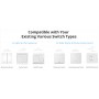 SONOFF smart διακόπτης DUALR3, 2-Gang, WiFi, 15A, λευκός