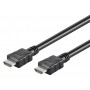 GOOBAY καλώδιο HDMI 58444 με Ethernet, 4K/30Hz, 10.2Gbps, 7.5m, μαύρο