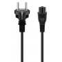 GOOBAY καλώδιο τροφοδοσίας 93586, 0.75mm², 1.8m, μαύρο