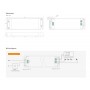 YSD τροφοδοτικό DC 60WUGP-12, 12VDC, 60W, 5A, IP20, dimmable