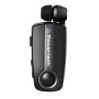 POWERTECH earphone Klipp 2 PT-998 multipoint, Bluetooth 5.1, USB-C, γκρι